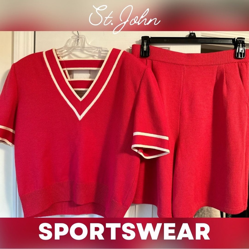 St. John Sportswear 2-pc. Shorts Set
